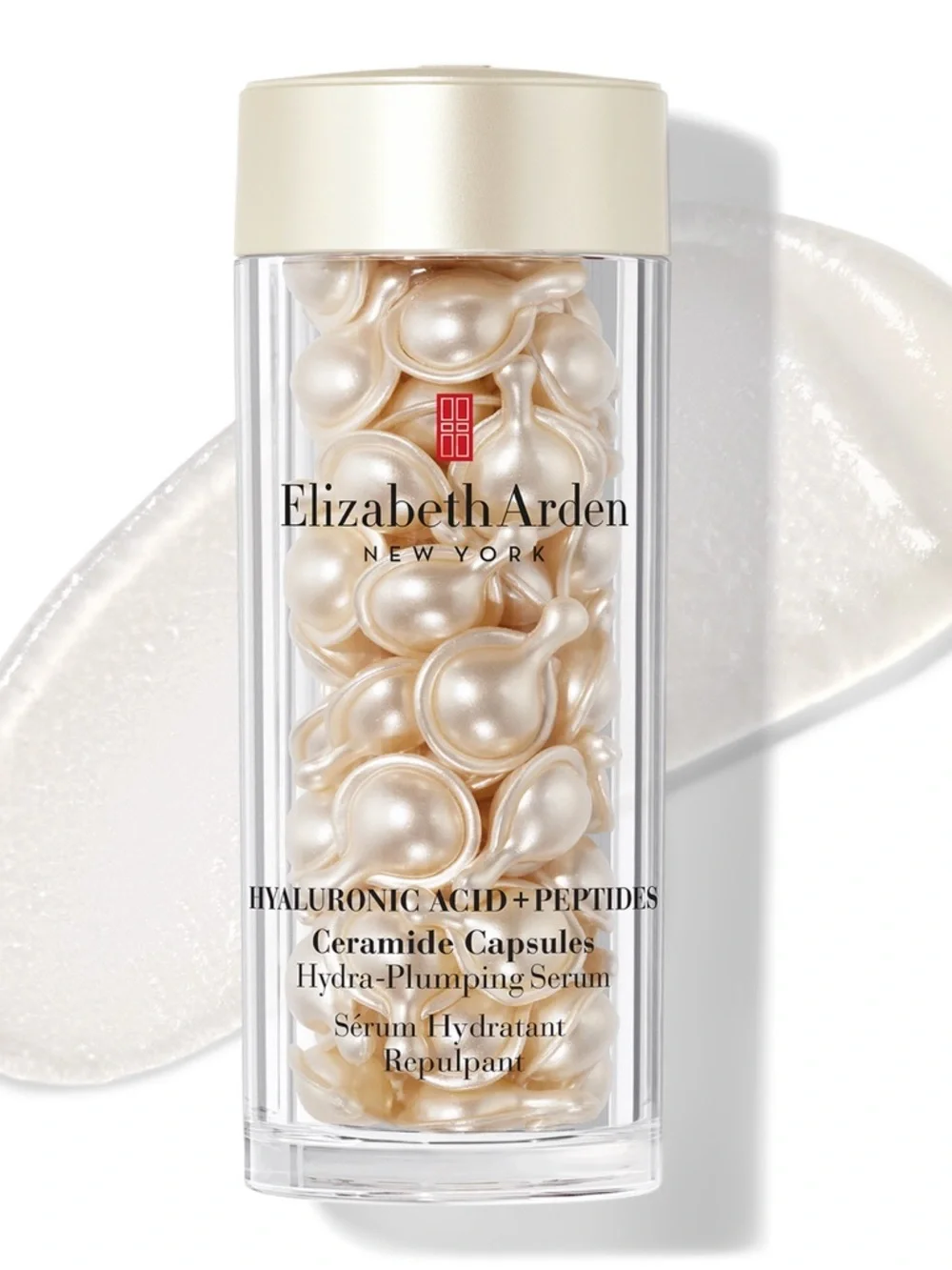 Elizabeth Arden Hyaluronic Acid Ceramide Capsules 60 Ct Hydra Plumping Serum 🎀